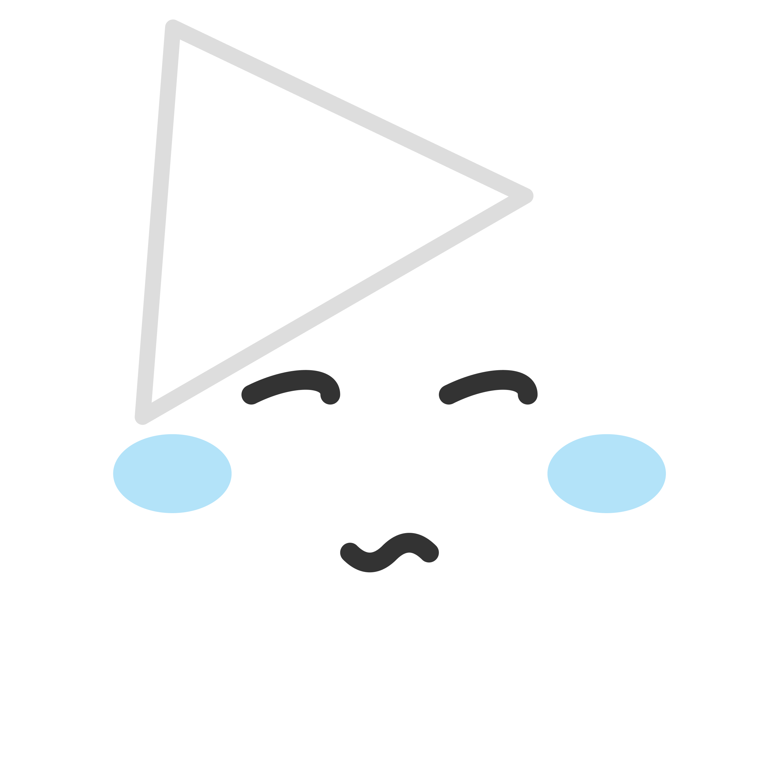 空を見上げるちさまる