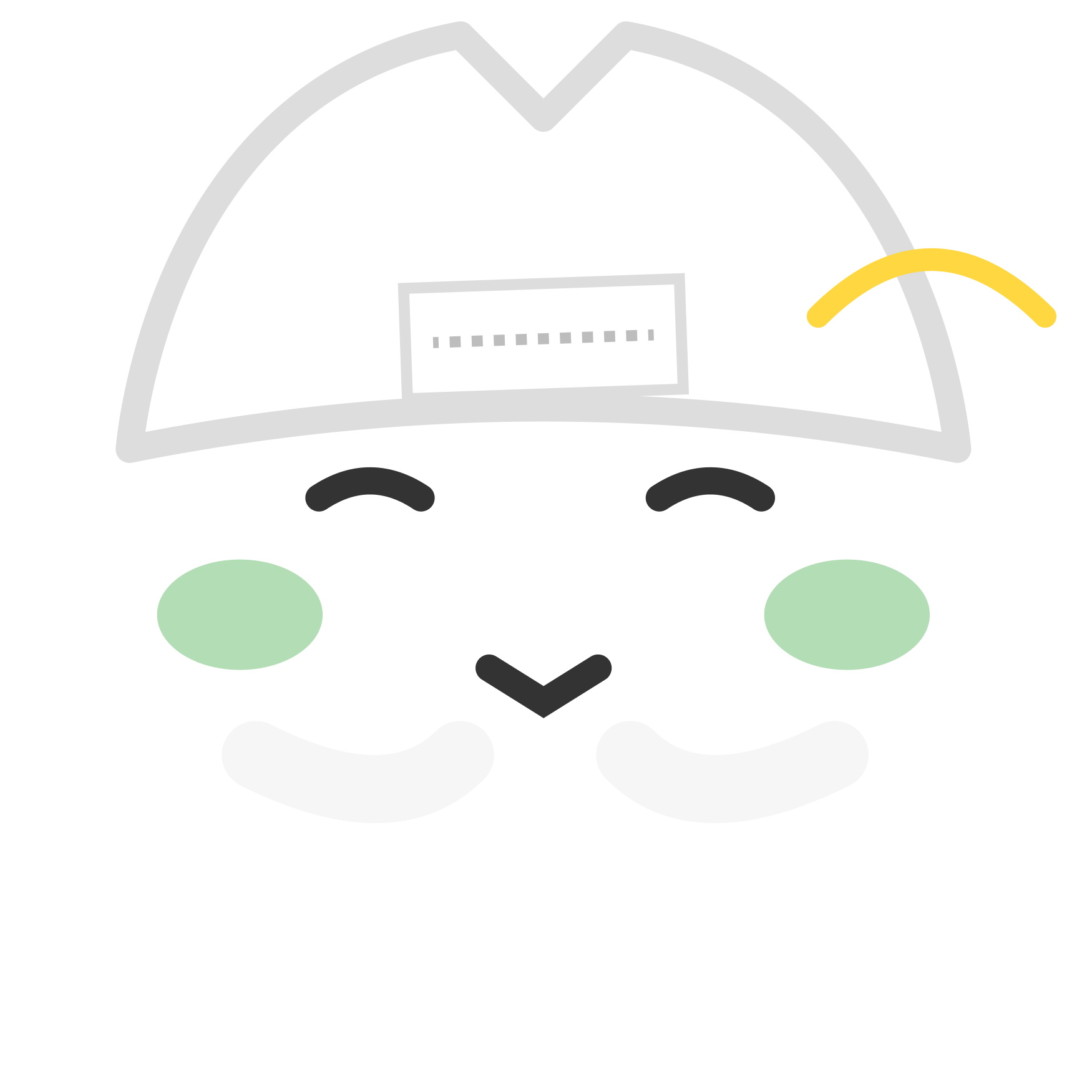 満足げなわかまる